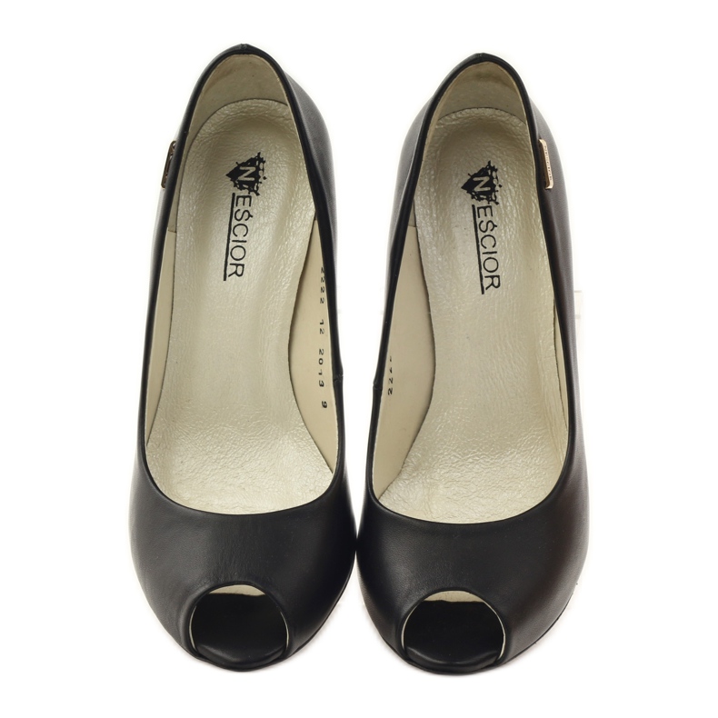 Décolleté da donna con tacco alto Neścior 99 nero 4
