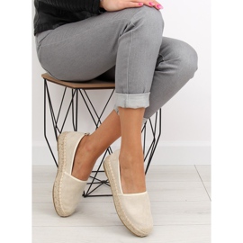 Espadrillas beige da donna BB10P beige 1