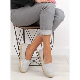 Espadrillas grigie da donna BB10P grigie grigio 1