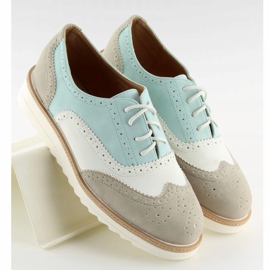 Mocassini da donna A-9250 Grigio 1