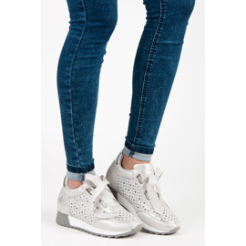 Kylie Sneakers alla moda grigio 2