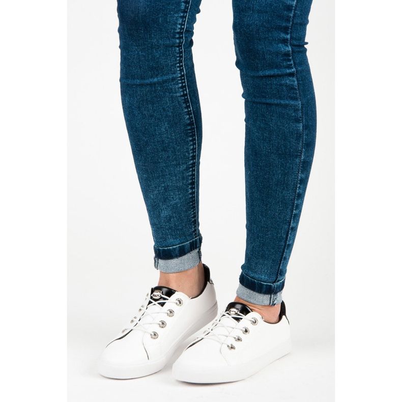 Sneakers bianche KYLIE bianca 1