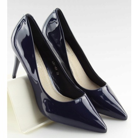 Décolleté da donna blu navy LEI-83 Blue 1