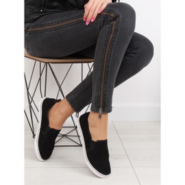 Nero XL07P Sneakers slipy nere 1