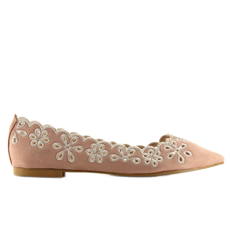 Ballerine traforate rosa LT99P rosa 1
