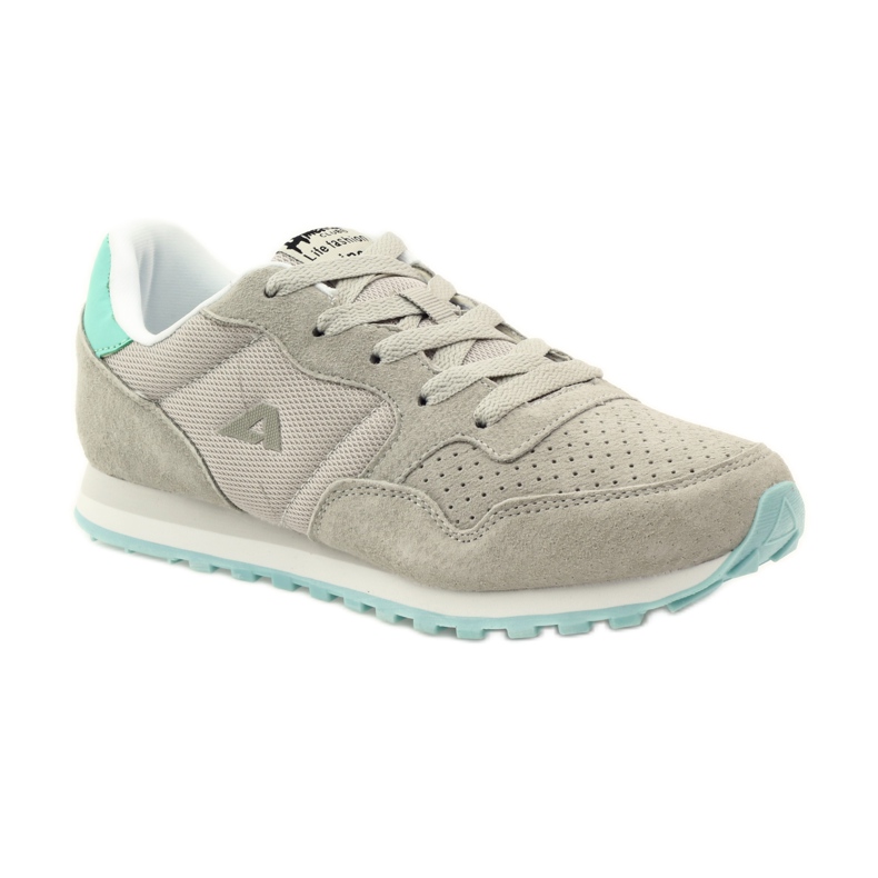 American Club Scarpe sportive in pelle americane 6506 grigio multicolore 1