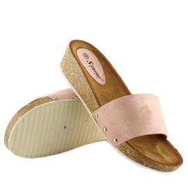 Rosa Ciabatte rosa da donna CK05P rosa 1