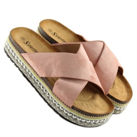 Rosa Ciabatte rosa da donna CK15P rosa 2