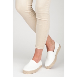 Kylie Espadrillas bianche bianca 1