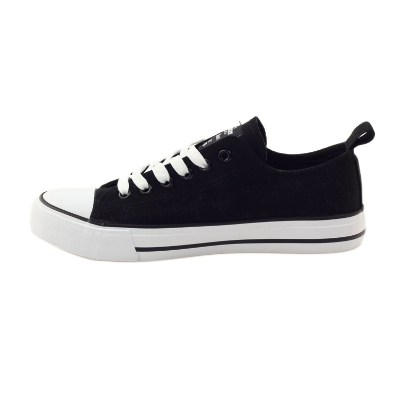 American Club Sneakers con rose ricamate American 17035 rosso nero bianco 2