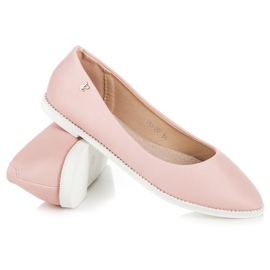 Vices Ballerine rosa con strass 1