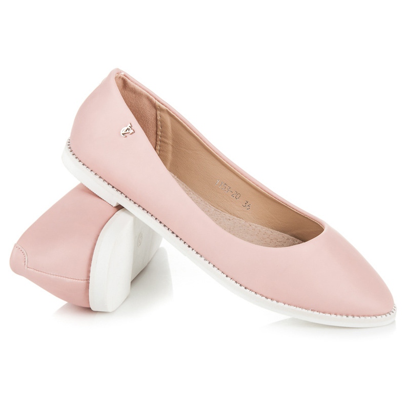 Vices Ballerine rosa con strass 1