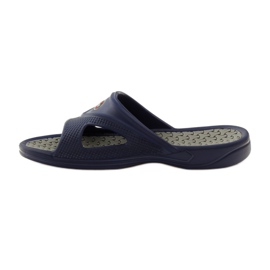 American Club Ciabatte da piscina uomo in schiuma americane gr blu navy 2