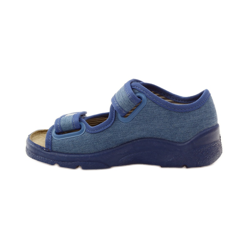 Sandali da bambino con rape Befado 113x010 blu navy blu 2