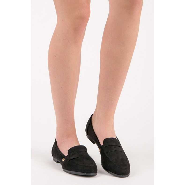 Seastar Mocassini in camoscio nero 1