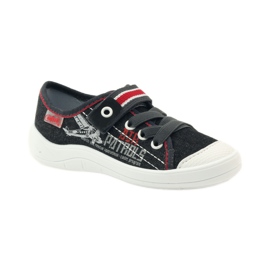 Befado scarpe per bambini, scarpe da ginnastica, pantofole 251x091 rosso grigio bianca 1