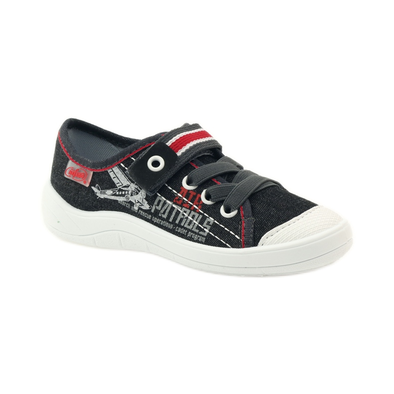 Befado scarpe per bambini, scarpe da ginnastica, pantofole 251x091 rosso grigio bianco 1