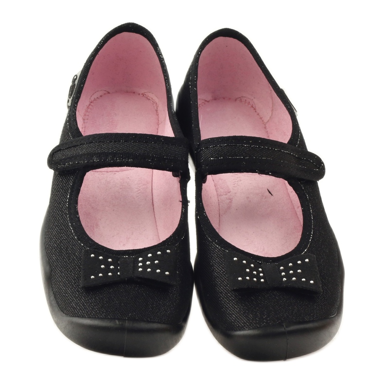 Scarpe per bambini Befado, ballerine 114Y240 nero grigio 4