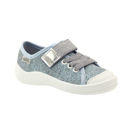 Befado scarpe per bambini, scarpe da ginnastica, pantofole 251x097 grigio blu bianco 1