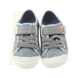 Befado scarpe per bambini, scarpe da ginnastica, pantofole 251x097 grigio blu bianco 4