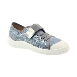 Sneakers sneakers Befado 251y088 grigio blu bianca 1