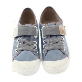 Sneakers sneakers Befado 251y088 grigio blu bianco 4