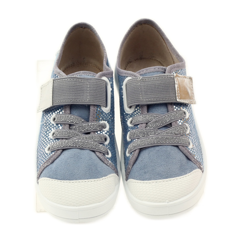 Sneakers sneakers Befado 251y088 grigio blu bianco 4