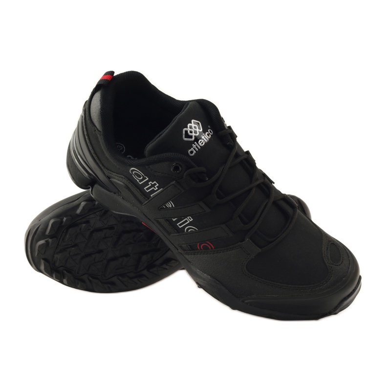 Scarpe da ginnastica nere dell'Atletico 8003 nero 3