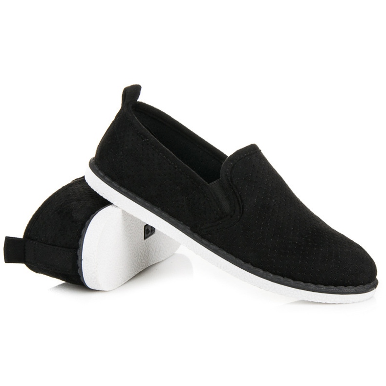Bestelle Slipons traforati nero 1