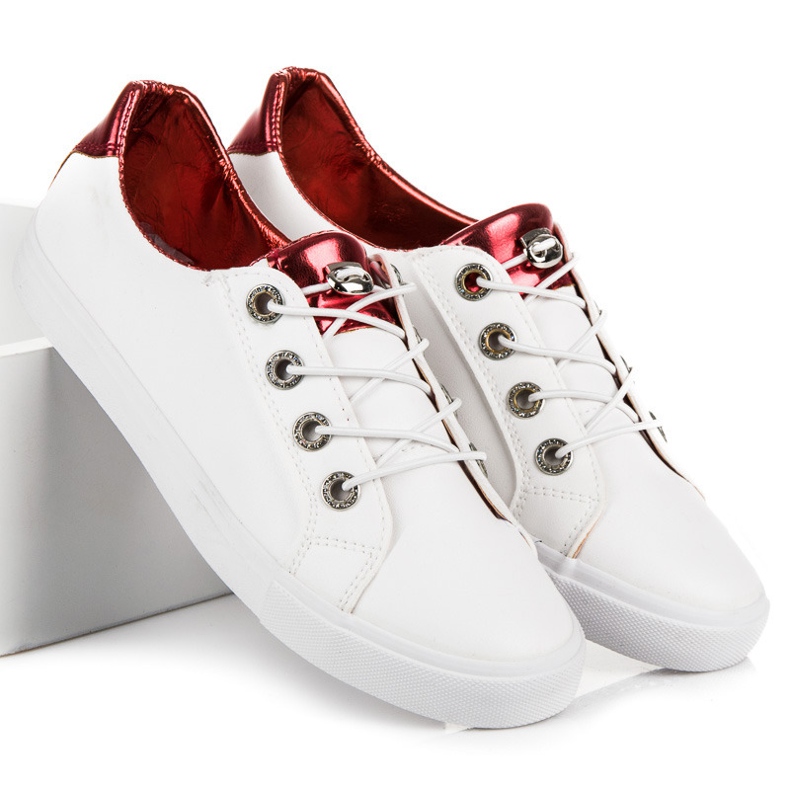 Sneakers bianche KYLIE bianca multicolore 2