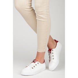 Sneakers bianche KYLIE bianco multicolore 1
