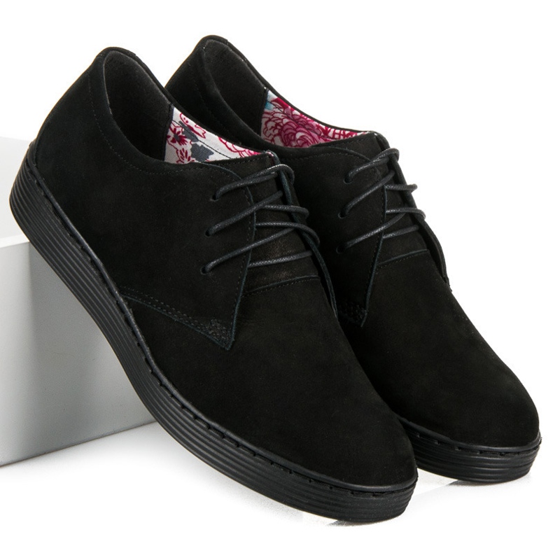 Vinceza Scarpe sportive in pelle nero 1