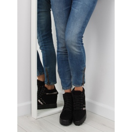 Sneakers da donna nere AT-0650-L Nere nero 1