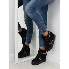 Sneakers da donna nere AT-0650-L Nere nero 2