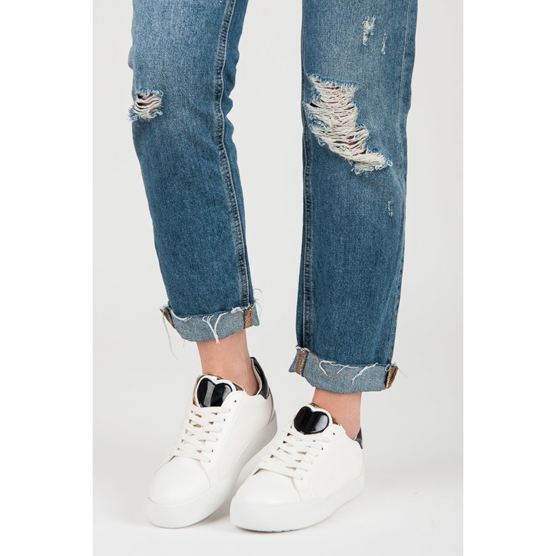 Vices Sneakers bianche a cuore dolce bianca 2