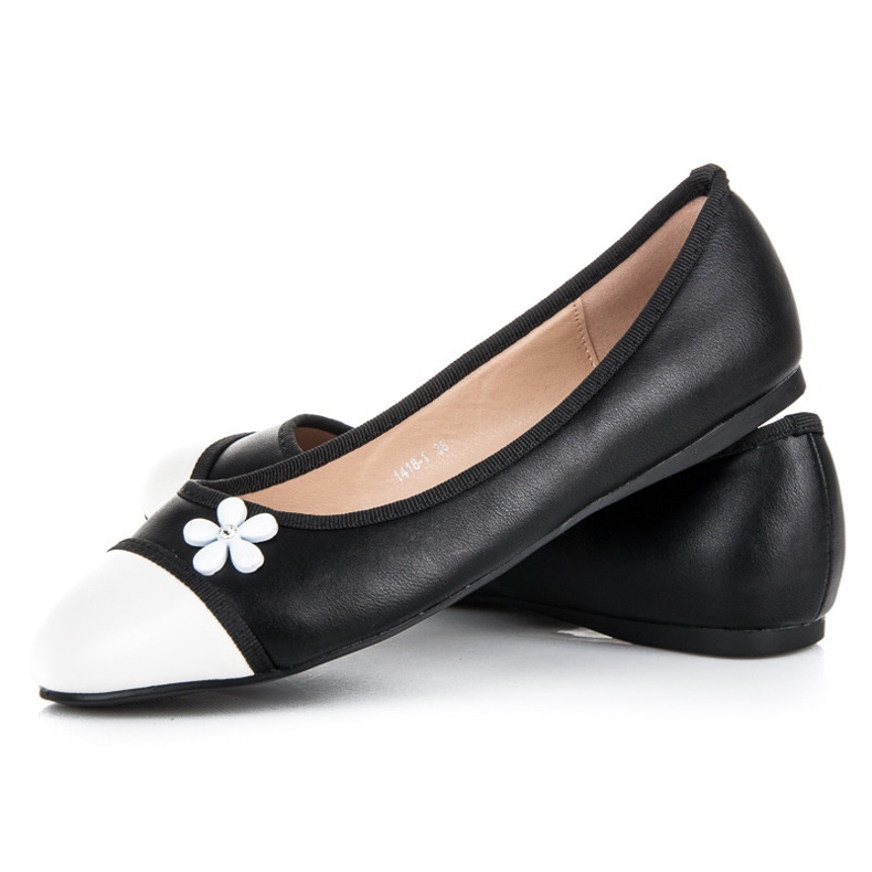 Vices Ballerina con un fiore nero 2