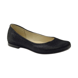 Ballerine da donna Gregors 686 nere nero grigio 1