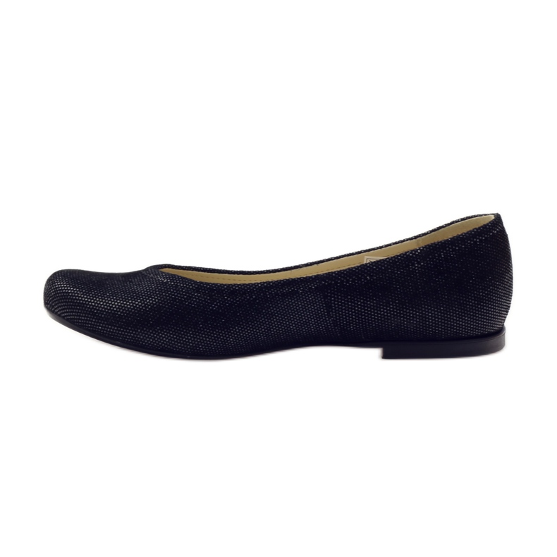 Ballerine da donna Gregors 686 nere nero grigio 2