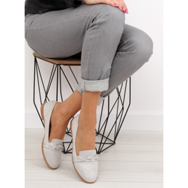 Grigio Mocassini da donna grigi H8-110 Grigio 2