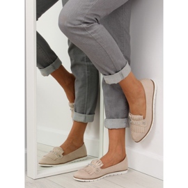 Mocassini da donna beige DM30P Beige 1