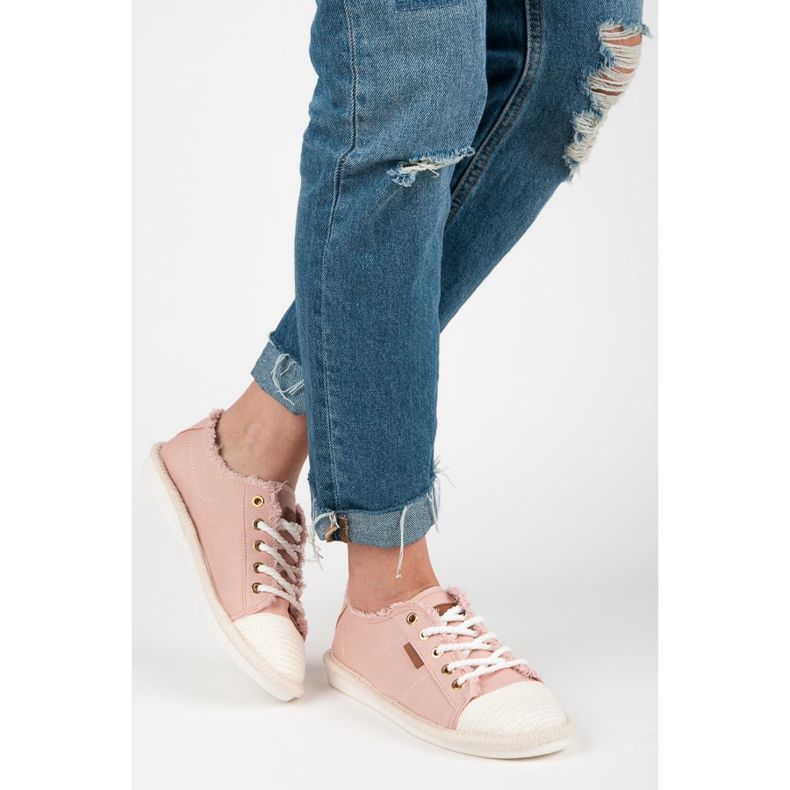 Seastar Sneakers stringate, espadrillas rosa 1