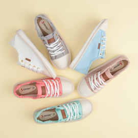 Seastar Sneakers stringate, espadrillas bianco 1