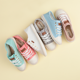 Seastar Sneakers stringate, espadrillas rosa 1