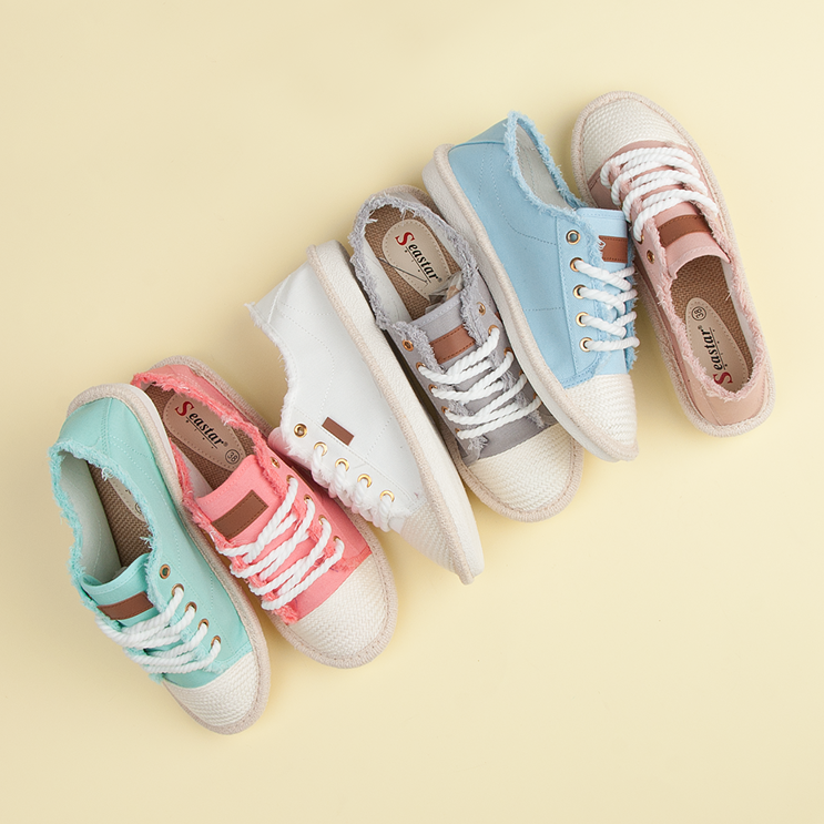 Seastar Sneakers stringate, espadrillas rosa 1