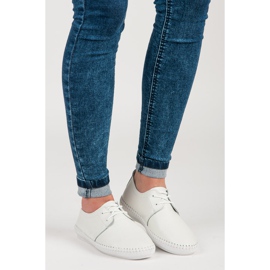 Vinceza Sneakers allacciate leggere bianco 1