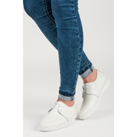 Vinceza Sneakers allacciate leggere bianco 2