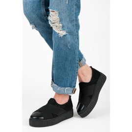 Seastar Sneakers creepers traforate nero 1