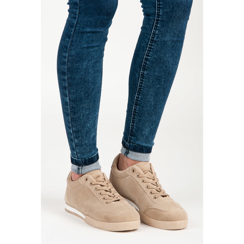 Vices Vizi per scarpe sportive in camoscio marrone 1