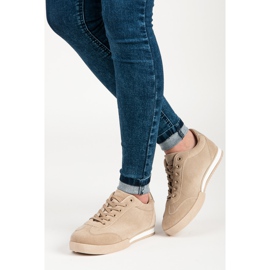 Vices Vizi per scarpe sportive in camoscio marrone 2