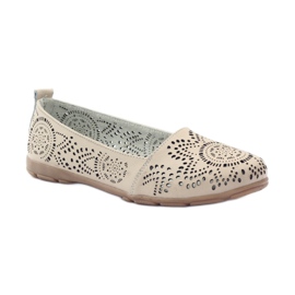 Filippo Ballerine traforate Lords F 080 beige 1